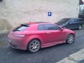Alfa Romeo Brera tonovani autoskel pomoci autofolie Llumar ATR15