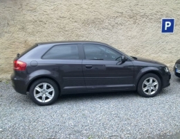 Audi A3 tonovani autoskel pomoci autofolie Llumar AT35