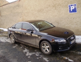 Audi A4 s instalovanymi protislunecnimi autofoliemi Llumar ATR35