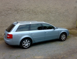 Audi A6 avant s instalovanymi protislunecnimi autofoliemi Llumar ATR5,15,35