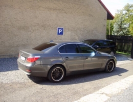 BMW 5 combi - protislunecni autofolie Llumar AT5,15,35GR