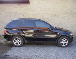 BMW X5 - protislunecni autofolie Llumar ATR15,35