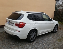 BMW X3 s autofóliemi LLumar AT15GR