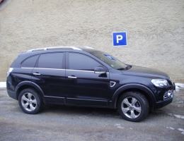 Chevrolet Captiva - protislunecni autofolie Llumar Orig. Sunset + 15