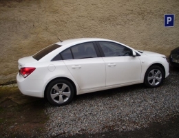 Chevrolet Cruze - protislunecni autofolie Llumar AT35