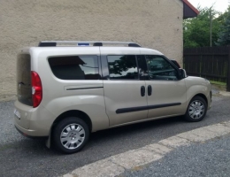 Fiat Doblo - protislunecni autofolie Llumar ATR5