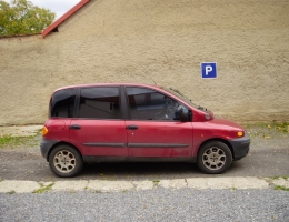 Fiat Multipla - protislunecni autofolie Llumar na autosklo AT15,5,35