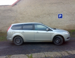 Ford Focus combi - protislunecni autofolie Llumar ATR15