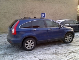 Honda CR-V - protislunecni autofolie Llumar ATR15,35