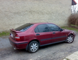 Honda Civic - protislunecni autofolie Llumar AT15,35GR