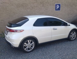 Honda Civic tonovani autoskel pomoci autofolie Llumar ATR15