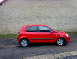 Hyundai Getz - protislunecni autofolie Llumar AT70,35