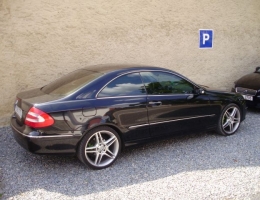 Mercedes Benz CL instalace protislunecni autofolie Llumar ATR5,35