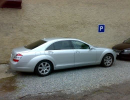 Mercedes Benz S - autofolie Llumar ATR15,35
