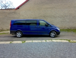 Mercedes Benz Vito instalace protislunecni autofolie Llumar ATR5