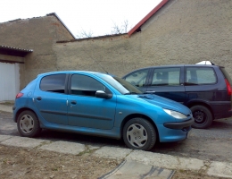 Peugeot 206 instalace protislunecni autofolie Llumar