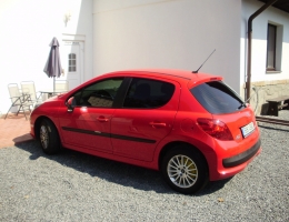 Peugeot 207 instalace protislunecni autofolie Llumar ATR15,35