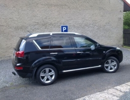Peugeot 4007 bezpecnostni autofolie Llumar