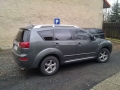 Peugeot 4007 instalace protislunecni autofolie Llumar AT15,35