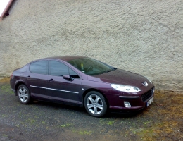 Peugeot 407 instalace protislunecni autofolie Llumar AT15