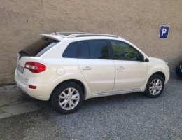 Renault Koleos instalace protislunecni autofolie Llumar ATR15,35