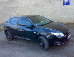 Seat Ibiza instalace protislunecni autofolie Llumar AT5,15