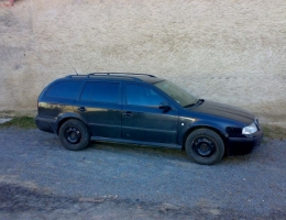 Skoda Octavia combi instalace protislunecni autofolie Llumar AT5,70