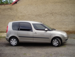 Skoda Roomster instalace protislunecni autofolie Llumar AT15,50