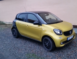 Smart Forfour s autofoliemi Llumar ATR5