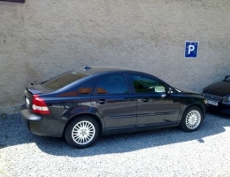 Volvo S40 instalace protislunecni autofolie Llumar ATR35