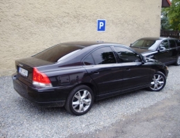 Volvo S60 instalace protislunecni autofolie Llumar AT5,15