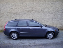 Volvo V50 instalace protislunecni autofolie Llumar ATR5,35