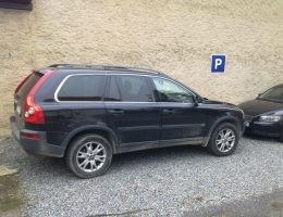 Volvo XC90 instalace protislunecni autofolie Llumar AT20CH
